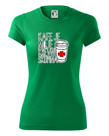 Kafe je moje krevní skupina