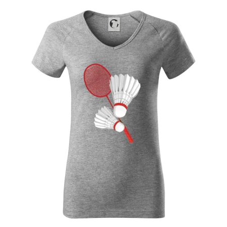 Badminton - pálka a košík