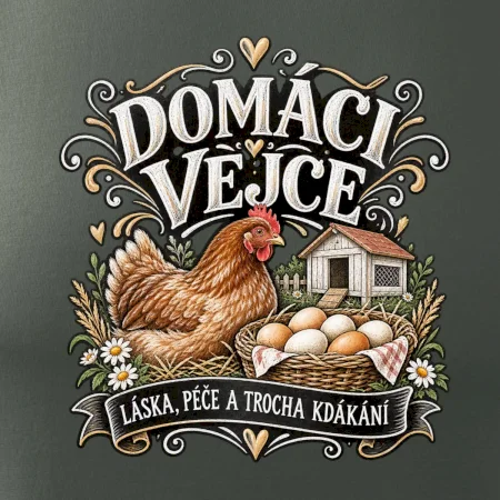 Domácí vejce z farmy