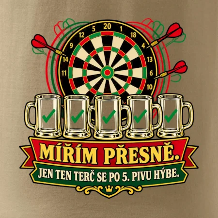 Mířím přesně, jen ten terč se hýbe
