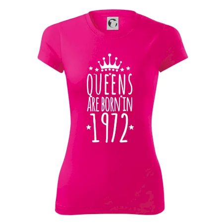 Queens are born in 1972