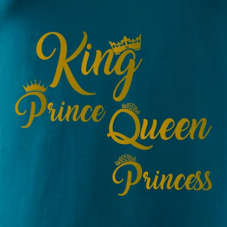 King Queen Rodinná zlatá