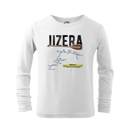Mapa řeky Jizery