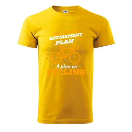 Oranžové kolo - Yes, I have a retirement plan, I plan on cycling