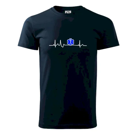 EKG rescue modrá hvězda