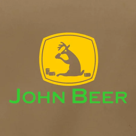 John Beer jelen s pivem