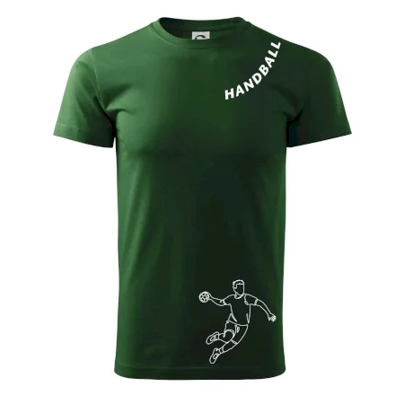 Handball nápis šikmo