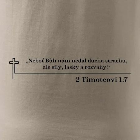 Citáty z bible - 2 Timoteovi 1:7