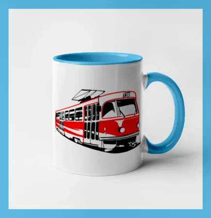 Tramvaj T3R barevná