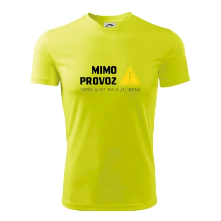 Mimo provoz - trpělivost byla zlomena