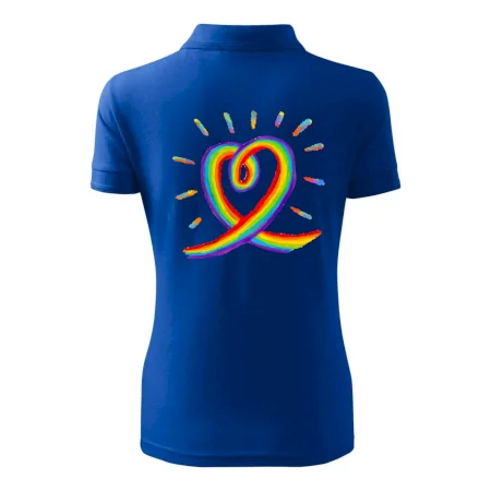 Srdce pride duha kreslená