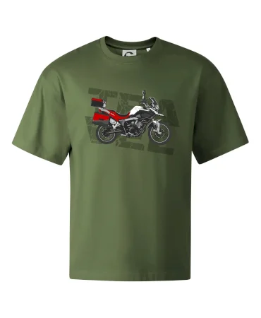 Cestovní enduro červená