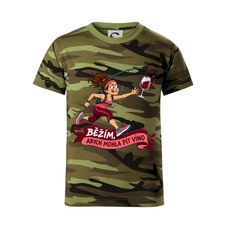 Běžím abych mohla pít víno