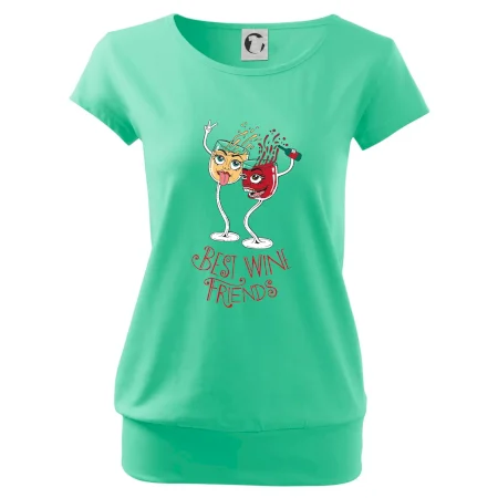 Best wine friends dancing (Pecka design)