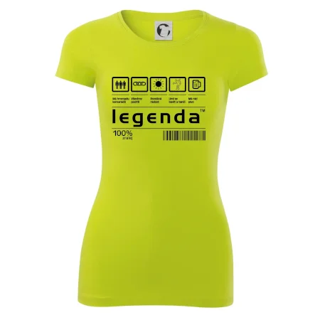 Čárový kód - Legenda