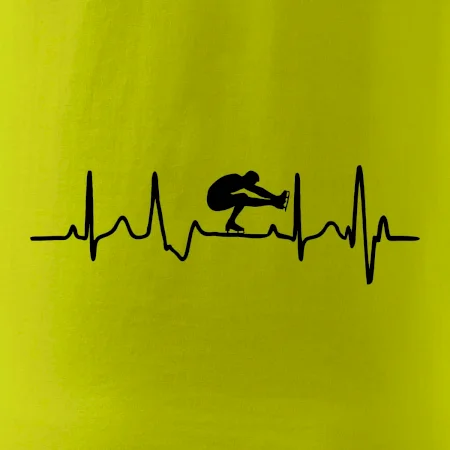 EKG lední brusle