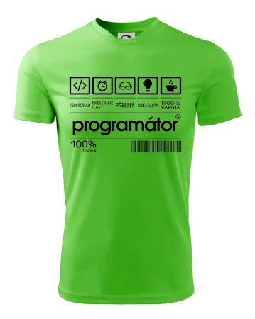 Čárový kód - programátor