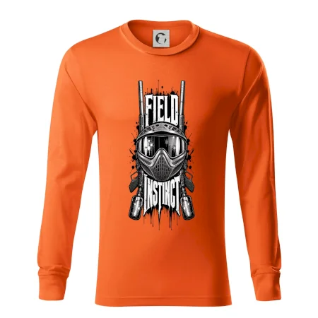 Černobílá maska field instinct paintball