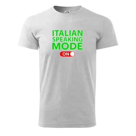 Italian speaking mode - ON
