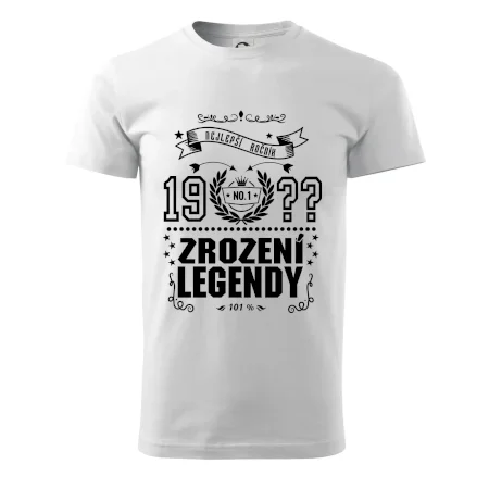 Zrození legendy - pro všechny - vlastní letopočet