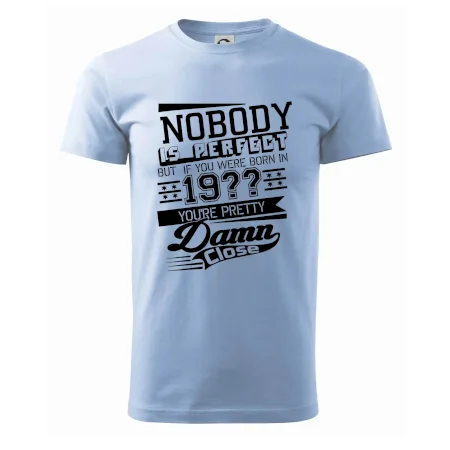 Nobody is perfect - Vlastní ročník