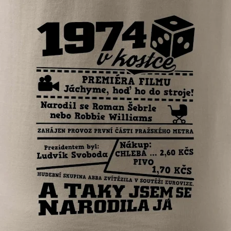 1974 v kostce