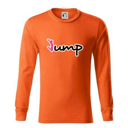 Jump - nápis a panáček