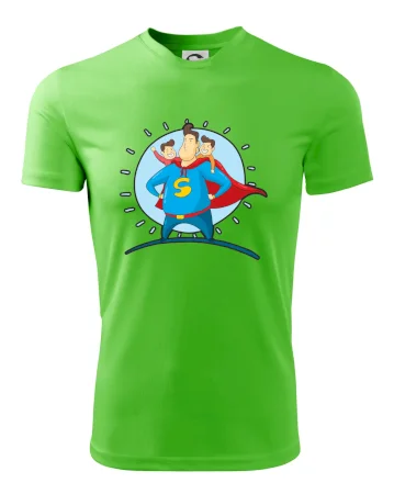 Táta superman - kluk a kluk