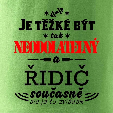 Je těžké být neodolatelný řidič