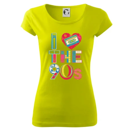 I love 90s - srdce a kazeta