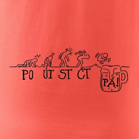 Pondělí až pátek evoluce pivo