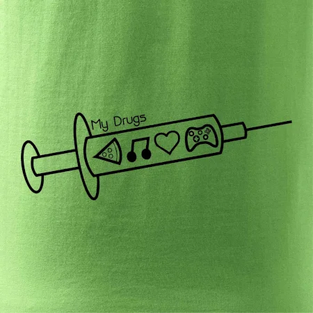 My Drugs - jídlo hudba