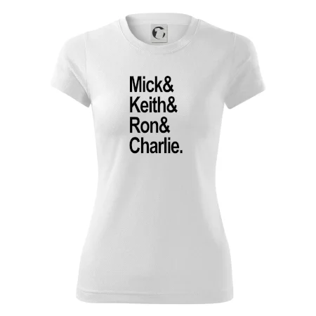 Mick Keith Ron Charlie