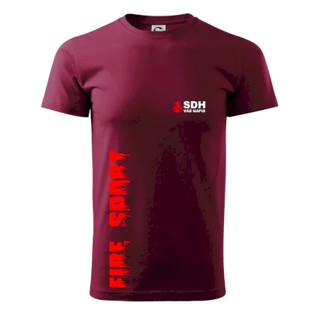 SDH nápis (oheň, firesport, název sboru - vlastní nápis)