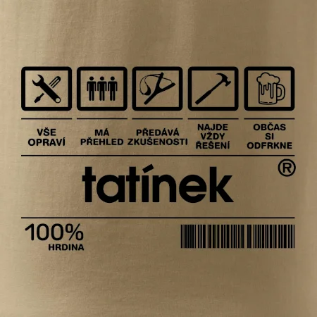 Čárový kód - Tatínek / maminka