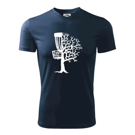 Disc golf pozor strom