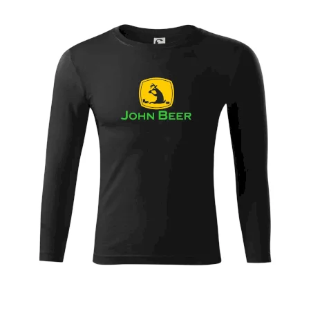 John Beer jelen s pivem