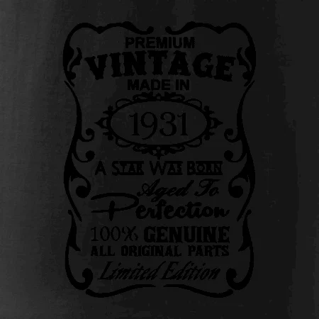 Vintage Etiketa - 1931