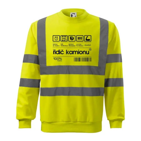 Čárový kód řidič kamionu