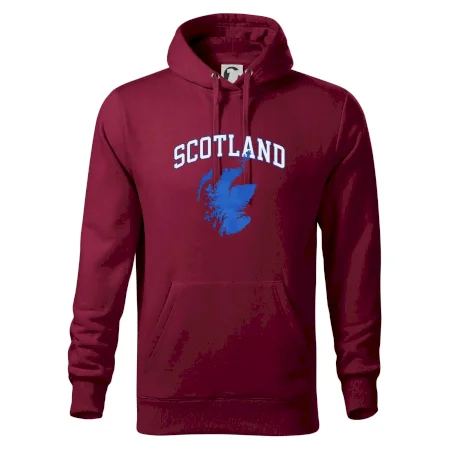 Scotland nápis s mapou