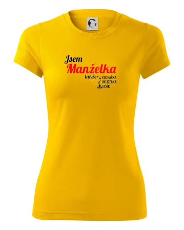 Jsem manželka-uklizečka-kuchařka-taxík