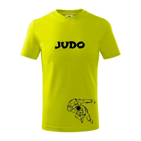 Judo nápis + postavy