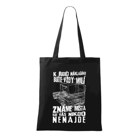 K řidiči náklaďáku buďte vždy milý