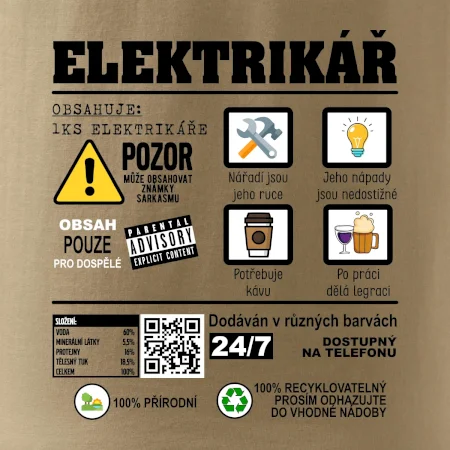 Profese - informace o produktu - elektrikář