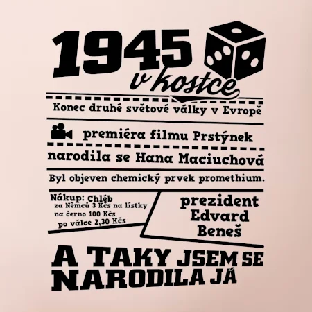 1945 v kostce