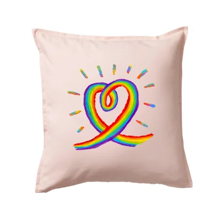 Srdce pride duha kreslená
