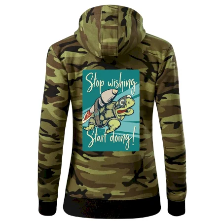 Stop wishing start doing želva
