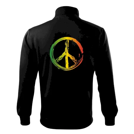 Peace symbol paint