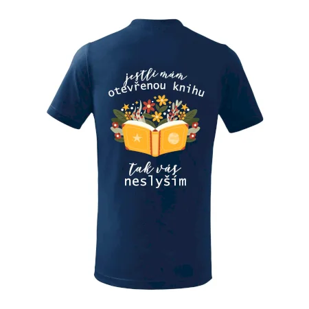 Jestli mám otevřenou knihu, tak vás neslyším