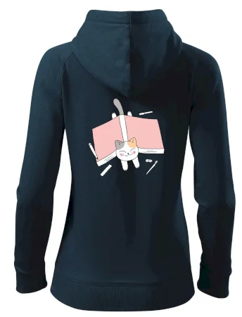 Učení na státnice kočka